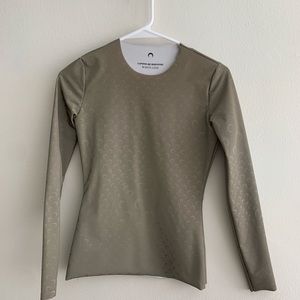Marine Serre Runway crescent-moon reflective top